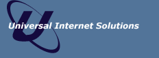 Firmenlogo U mit versetztem Kreis